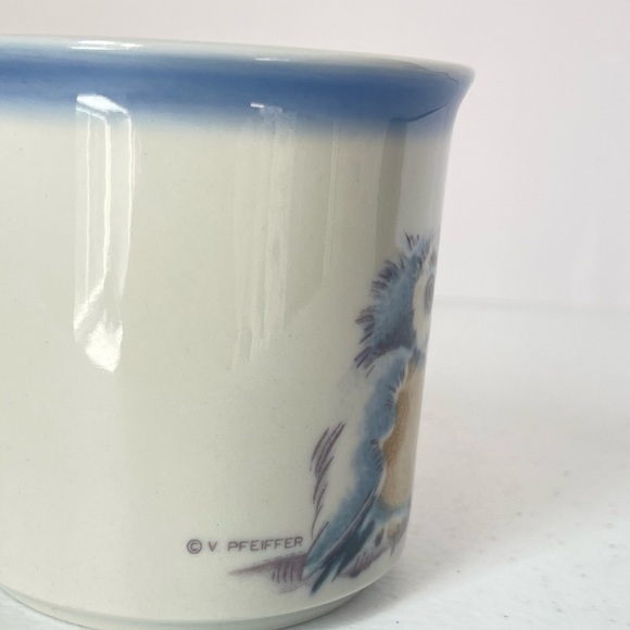 Valerie Pfeiffer Owl Coffee Mug - Picture 3 of 4